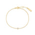 Gold Sparkle Bezel Bracelet